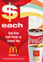 McDonald's $1 Drink