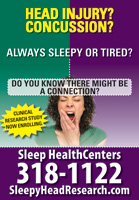 Sleep Health Centers display